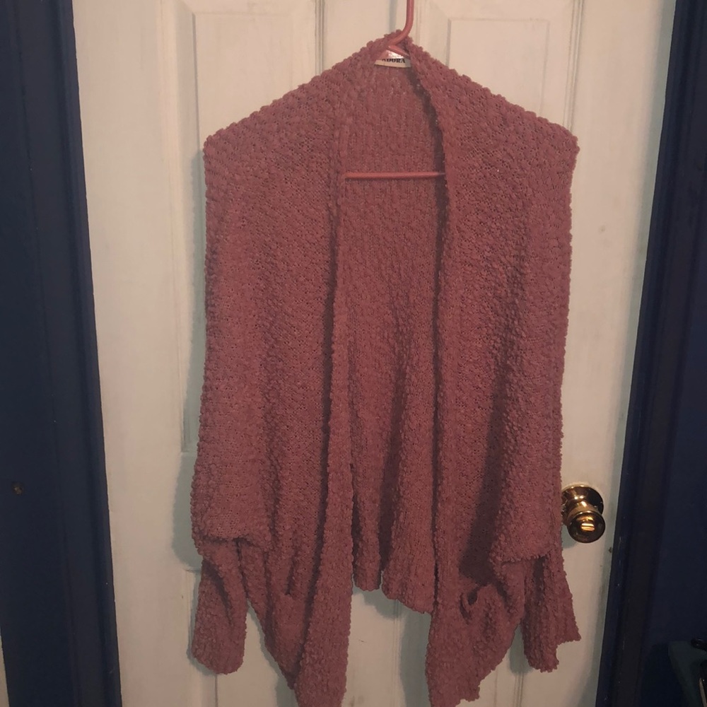 Super Cozy Rose Pink Cardigan